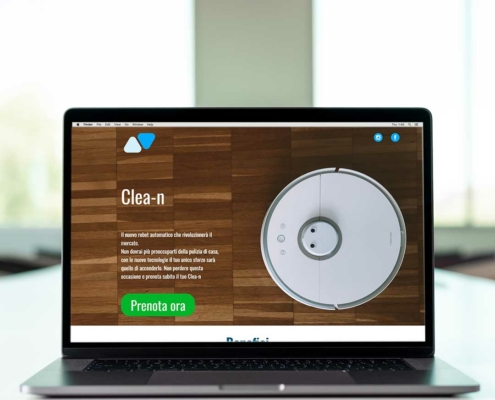 landing page clea-n